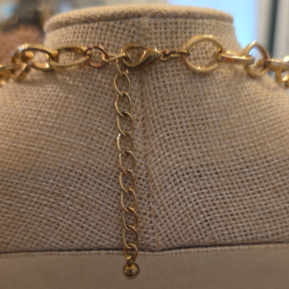 Multicolor Statement Bib Necklace - Bold Iridesce… - image 5